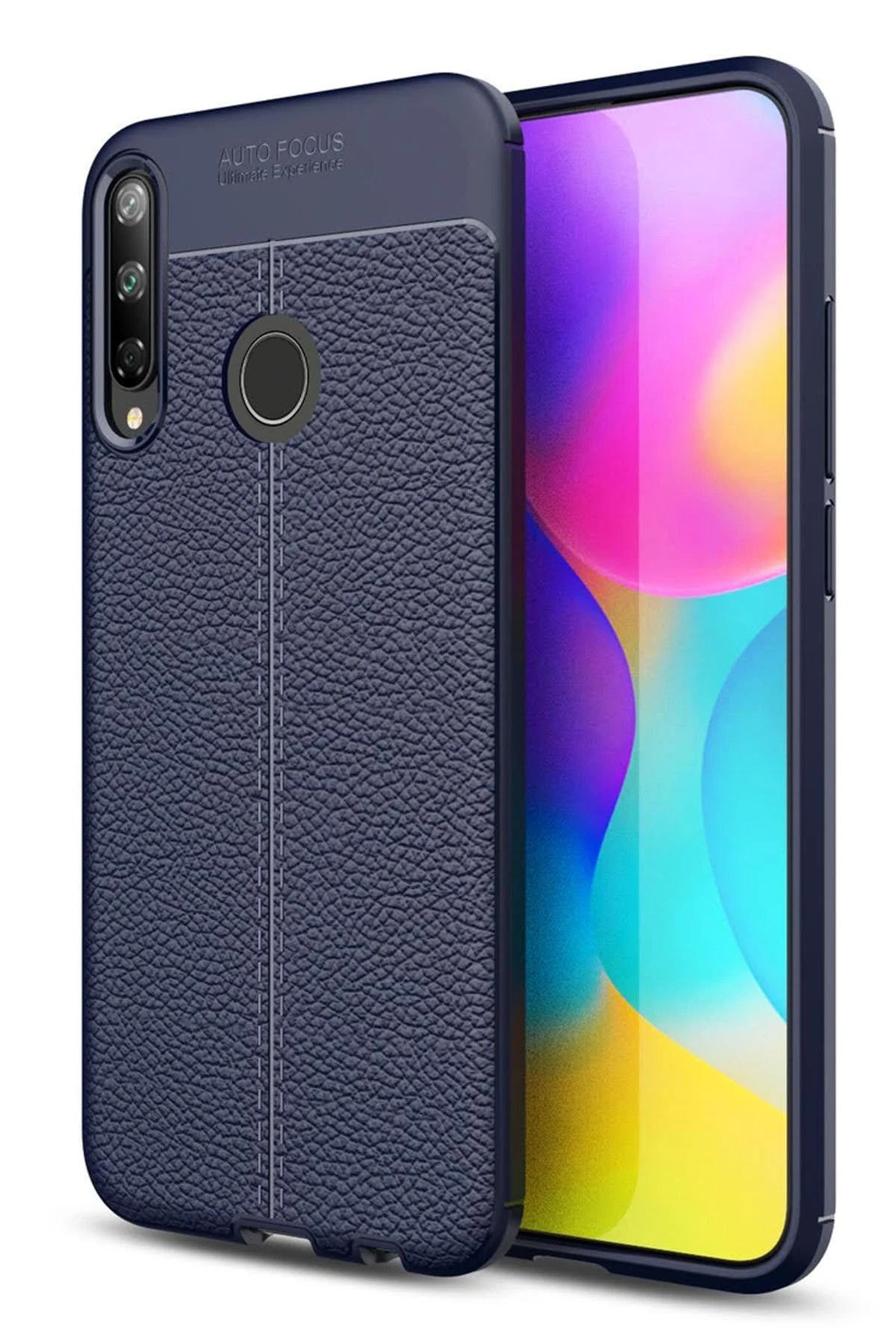 nebaktın Huawei P40 Lite E Kılıf Auto Focus Kapak - Lacivert 1