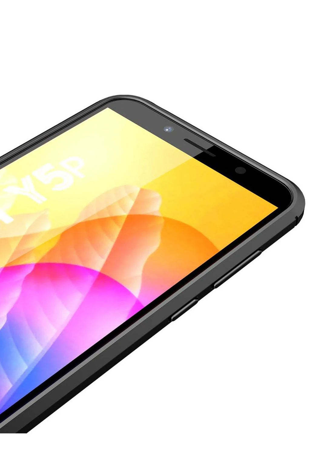 nebaktın Huawei Y5P Kılıf Auto Focus Kapak - Kırmızı 3