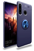 nebaktın Huawei Y6P Kılıf Range Yüzüklü Silikon - Mavi 1