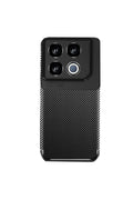 nebaktın İnfinix GT 20 Pro Kılıf Auto Focus Karbon Kapak - Siyah 1