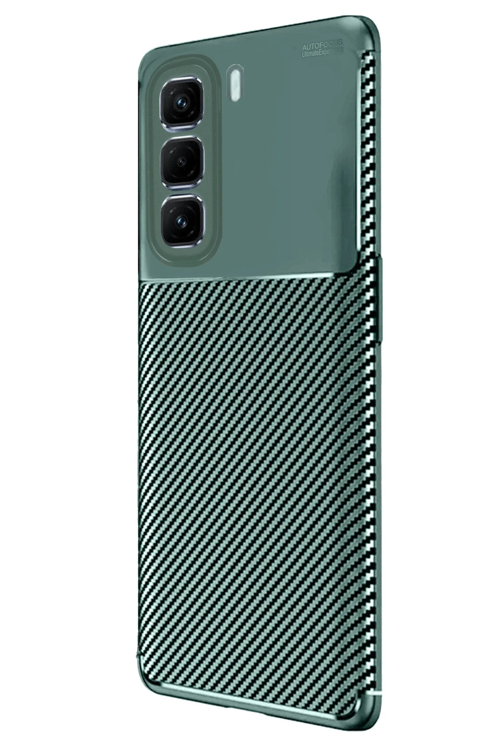 nebaktın İnfinix Hot 50 Pro Plus 4G Auto Focus Karbon Kapak - Koyu Yeşil 2