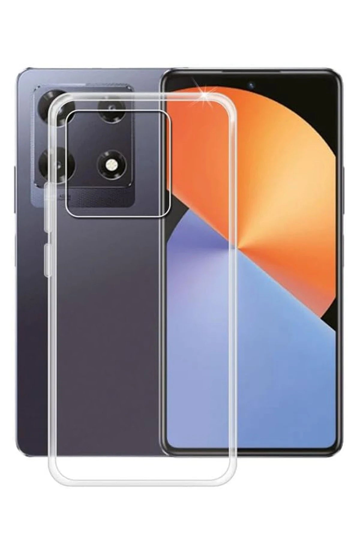 nebaktın İnfinix Note 30 Pro 4G Kılıf Lüx Şeffaf Silikon 1