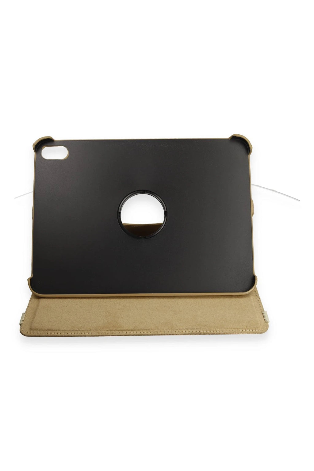 nebaktın Apple iPad 2025 10.9 10.Nesil (A16) Kılıf 360 Tablet Deri Kılıf - Gold 3