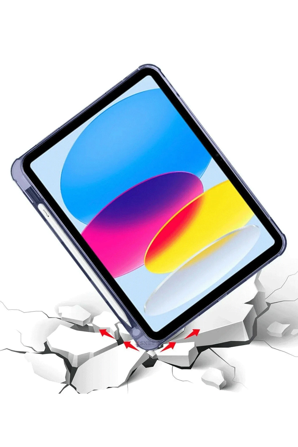 nebaktın Apple iPad 2025 10.9 10.Nesil (A16) Kılıf Kalemlikli Mars Tablet Kılıfı - Lavender 5