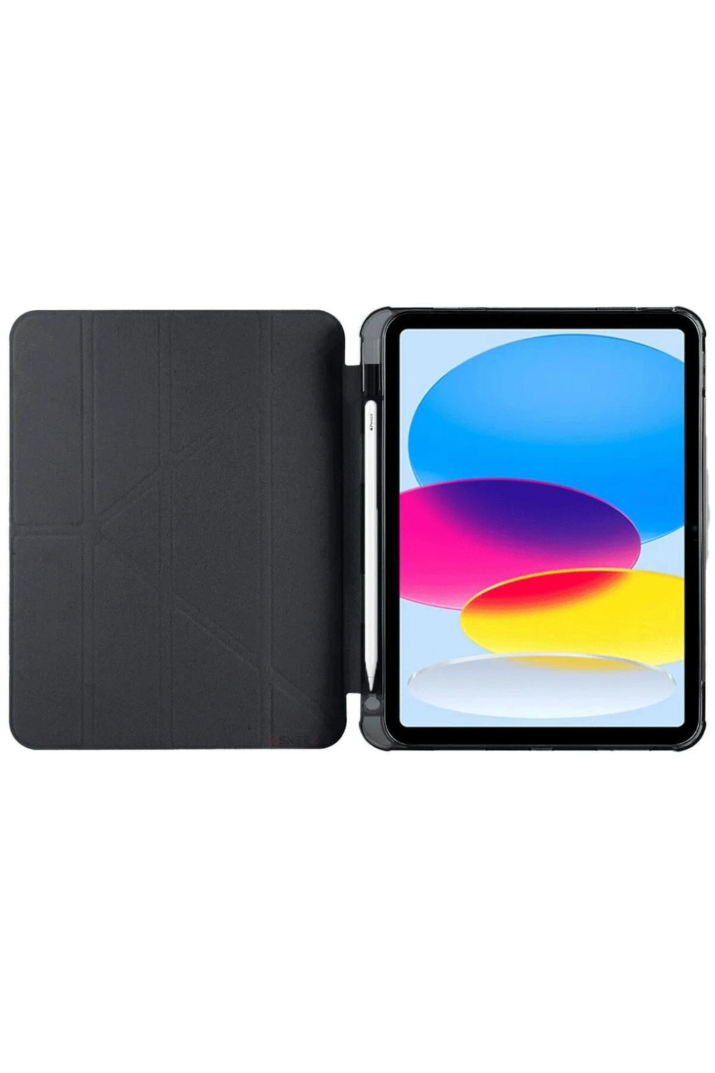 nebaktın Apple iPad 2025 10.9 10.Nesil (A16) Kılıf Kalemlikli Mars Tablet Kılıfı - Siyah 3