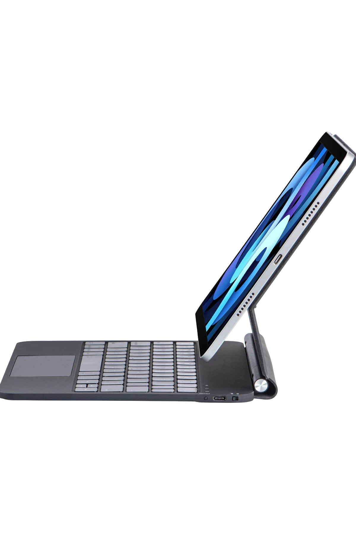 nebaktın Apple iPad 2025 10.9 10.Nesil (A16) Kılıf X8 Magic Manyetik Klavyeli Tablet Kılıfı - Siyah 2