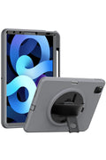 nebaktın Apple iPad Pro 11 (2018) Kılıf Hand Strap Tablet Kılıfı - Gri 1