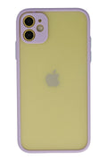 nebaktın Apple iPhone 11 Kılıf Montreal Silikon Kapak - Mor 1