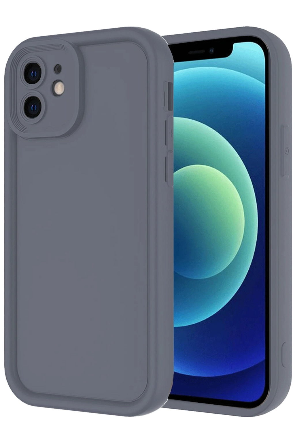 nebaktın Apple iPhone 11 Kılıf Viera Silikon - Gri 1
