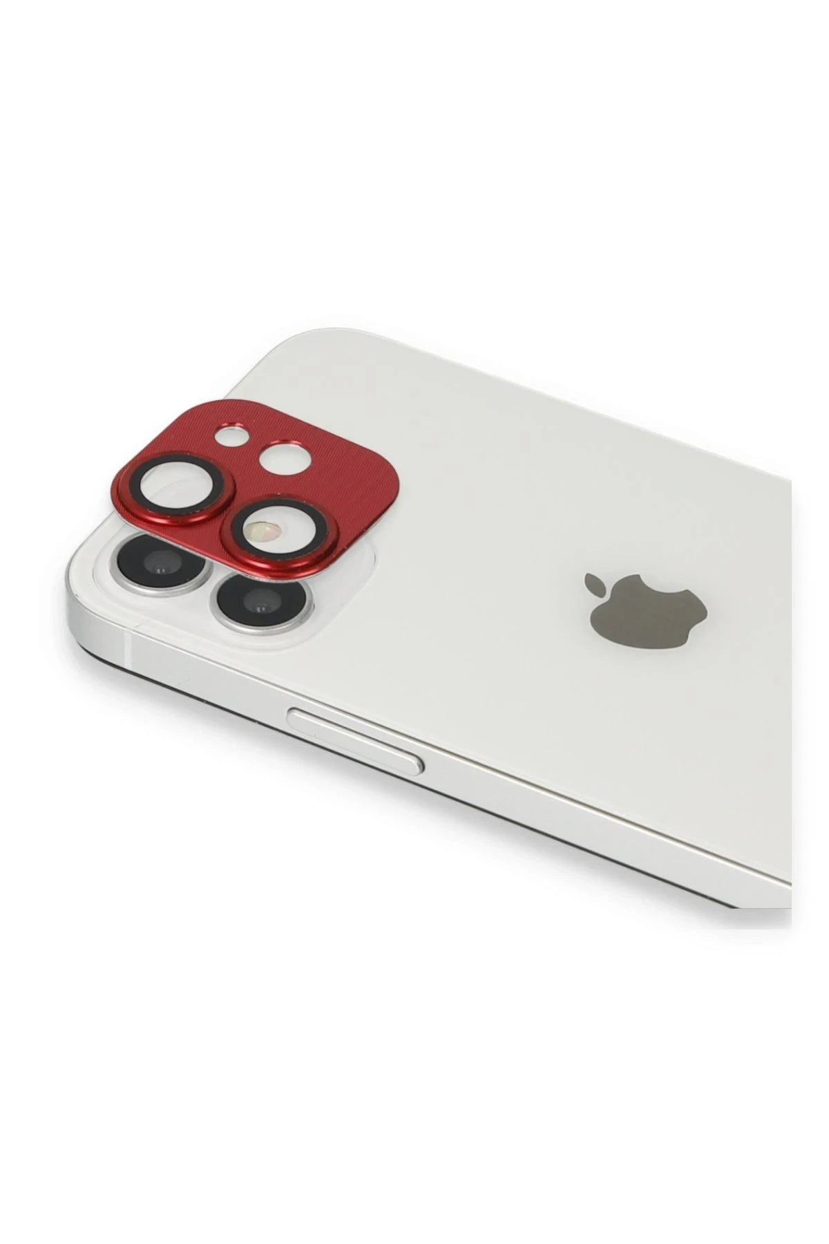 nebaktın Apple iPhone 11 Pers Alüminyum Kamera Lens - Kırmızı 2