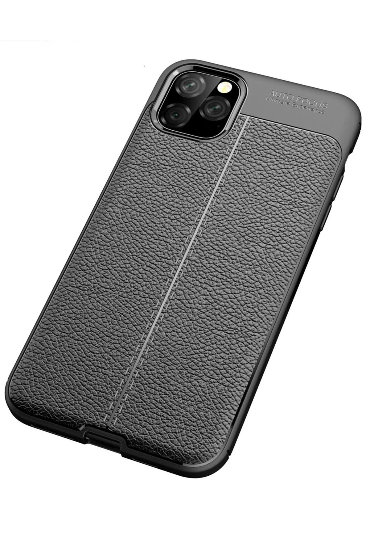 nebaktın Apple iPhone 11 Pro Kılıf Auto Focus Kapak - Siyah 2