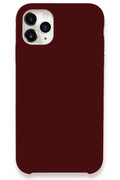 nebaktın Apple iPhone 11 Pro Kılıf Lansman Legant Silikon - Bordo 1