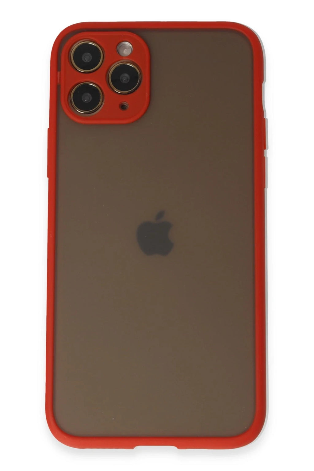 nebaktın Apple iPhone 11 Pro Kılıf Montreal Silikon Kapak - Kırmızı 1