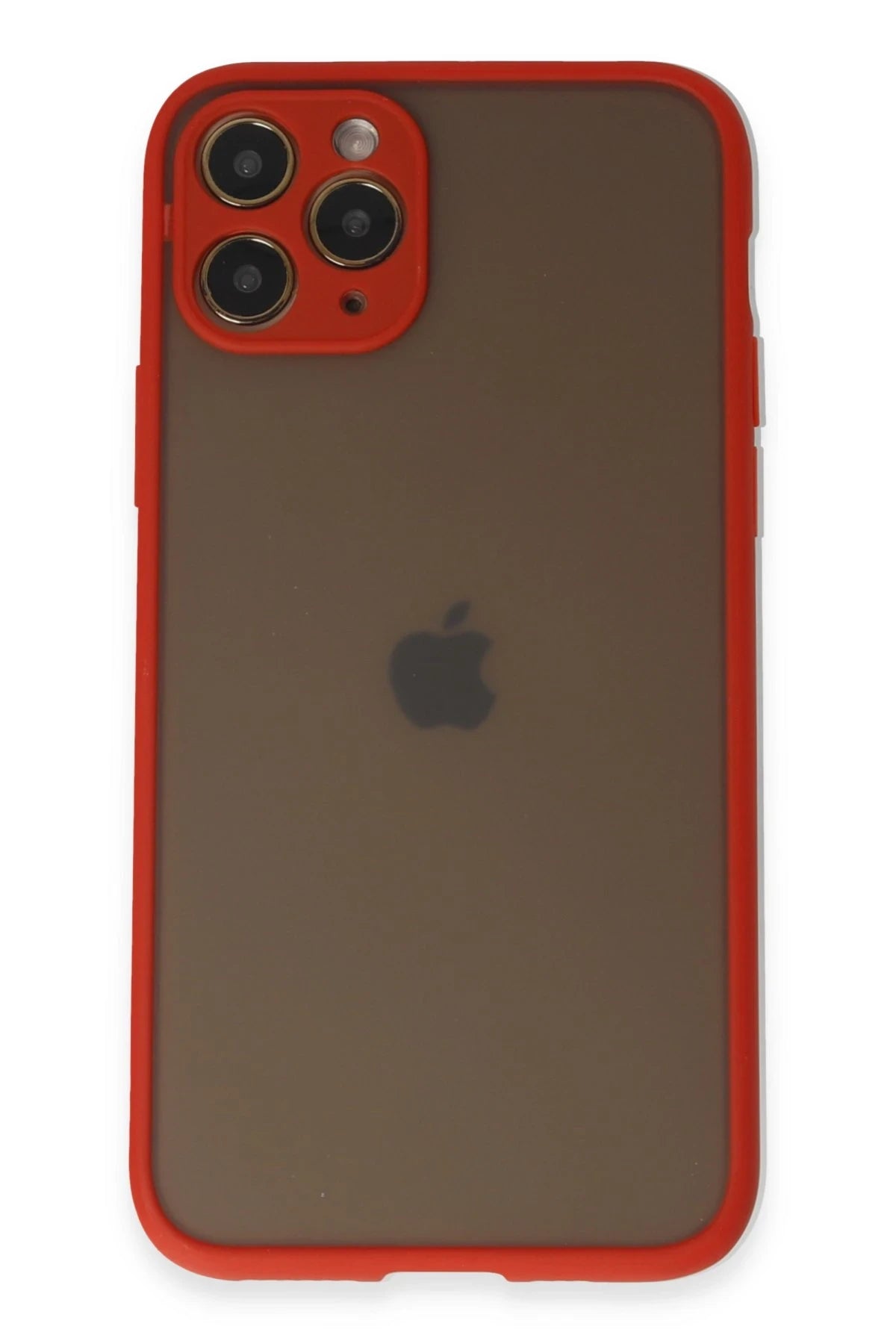 nebaktın Apple iPhone 11 Pro Kılıf Montreal Silikon Kapak - Kırmızı 1