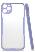 nebaktın Apple iPhone 11 Pro Kılıf Platin Silikon - Lila 1