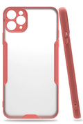 nebaktın Apple iPhone 11 Pro Kılıf Platin Silikon - Pembe 1
