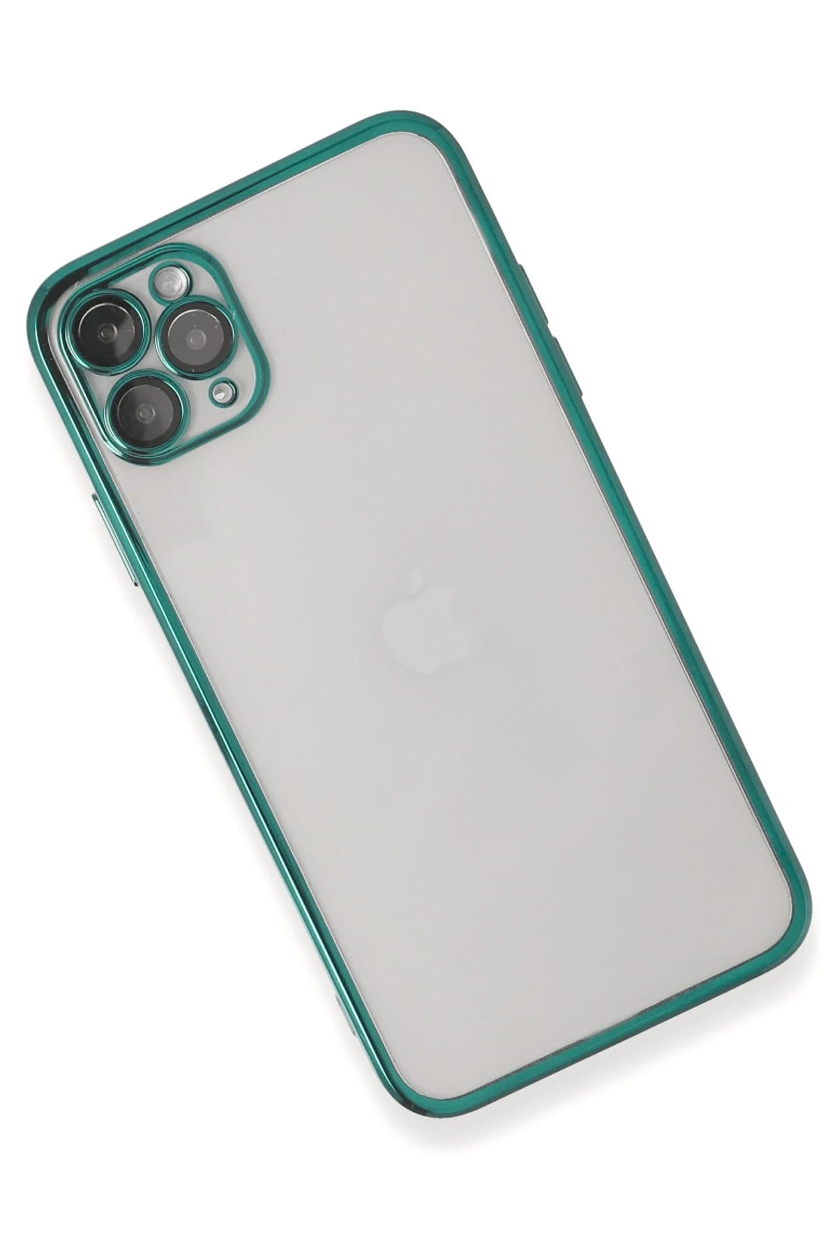 nebaktın Apple iPhone 11 Pro Kılıf Razer Lensli Silikon - Yeşil 2
