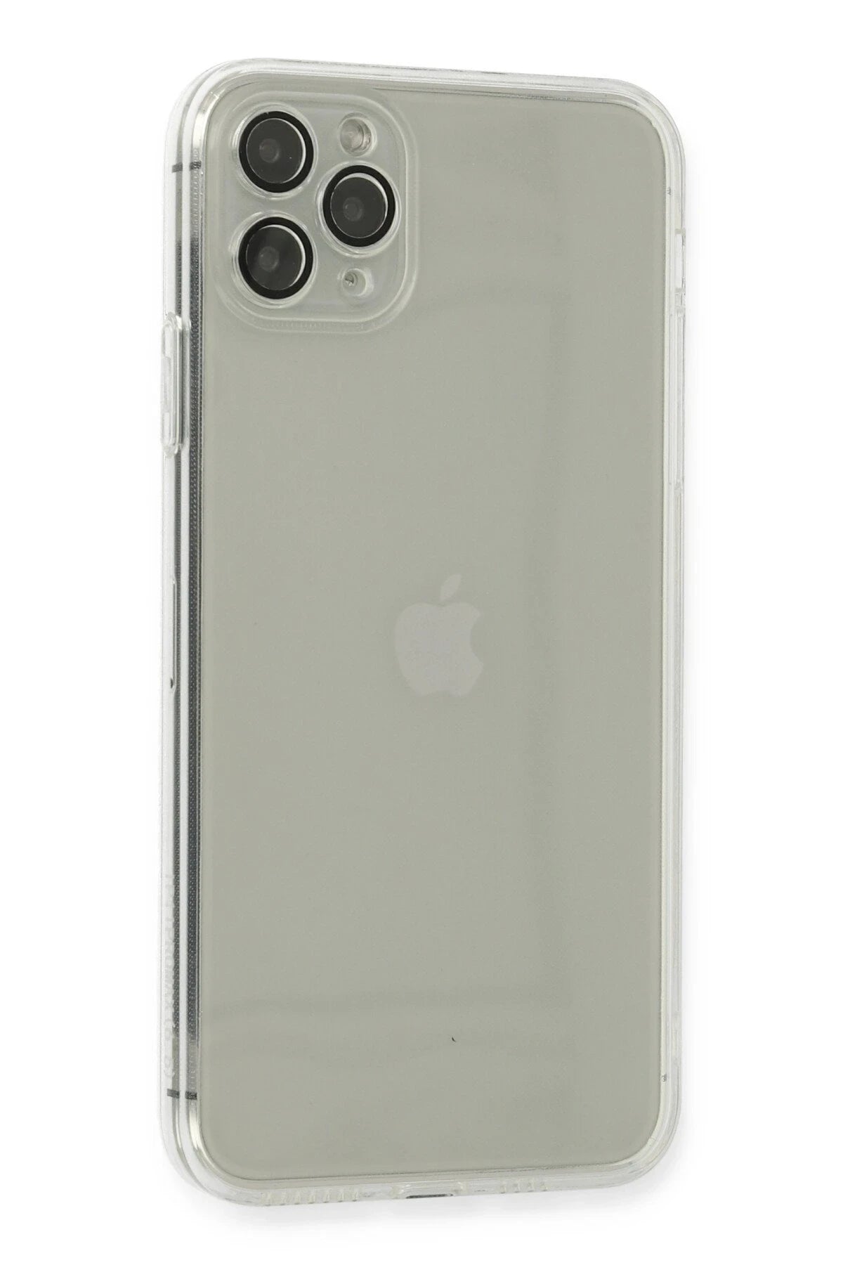 nebaktın Apple iPhone 11 Pro Max Kılıf Fly Lens Silikon - Şeffaf 2