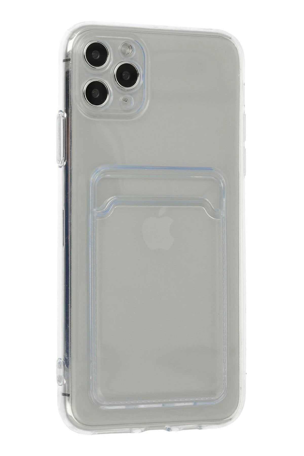 nebaktın Apple iPhone 11 Pro Max Kılıf Kart Şeffaf Silikon - Şeffaf 3