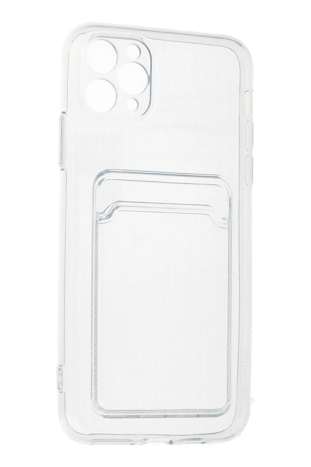 nebaktın Apple iPhone 11 Pro Max Kılıf Kart Şeffaf Silikon - Şeffaf 5