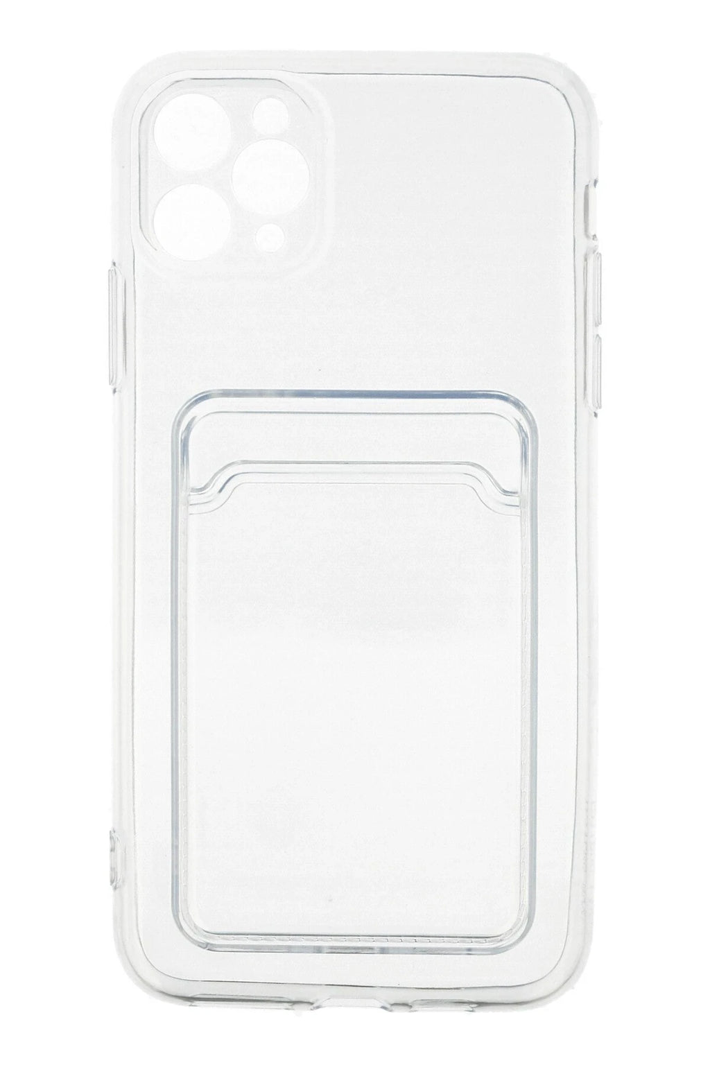 nebaktın Apple iPhone 11 Pro Max Kılıf Kart Şeffaf Silikon - Şeffaf 4