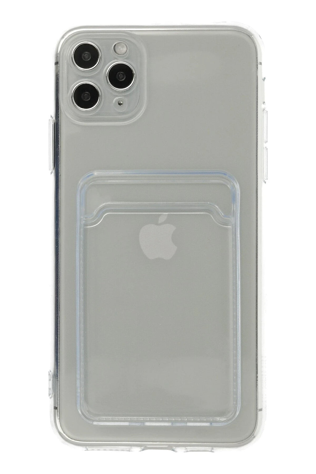 nebaktın Apple iPhone 11 Pro Max Kılıf Kart Şeffaf Silikon - Şeffaf 2