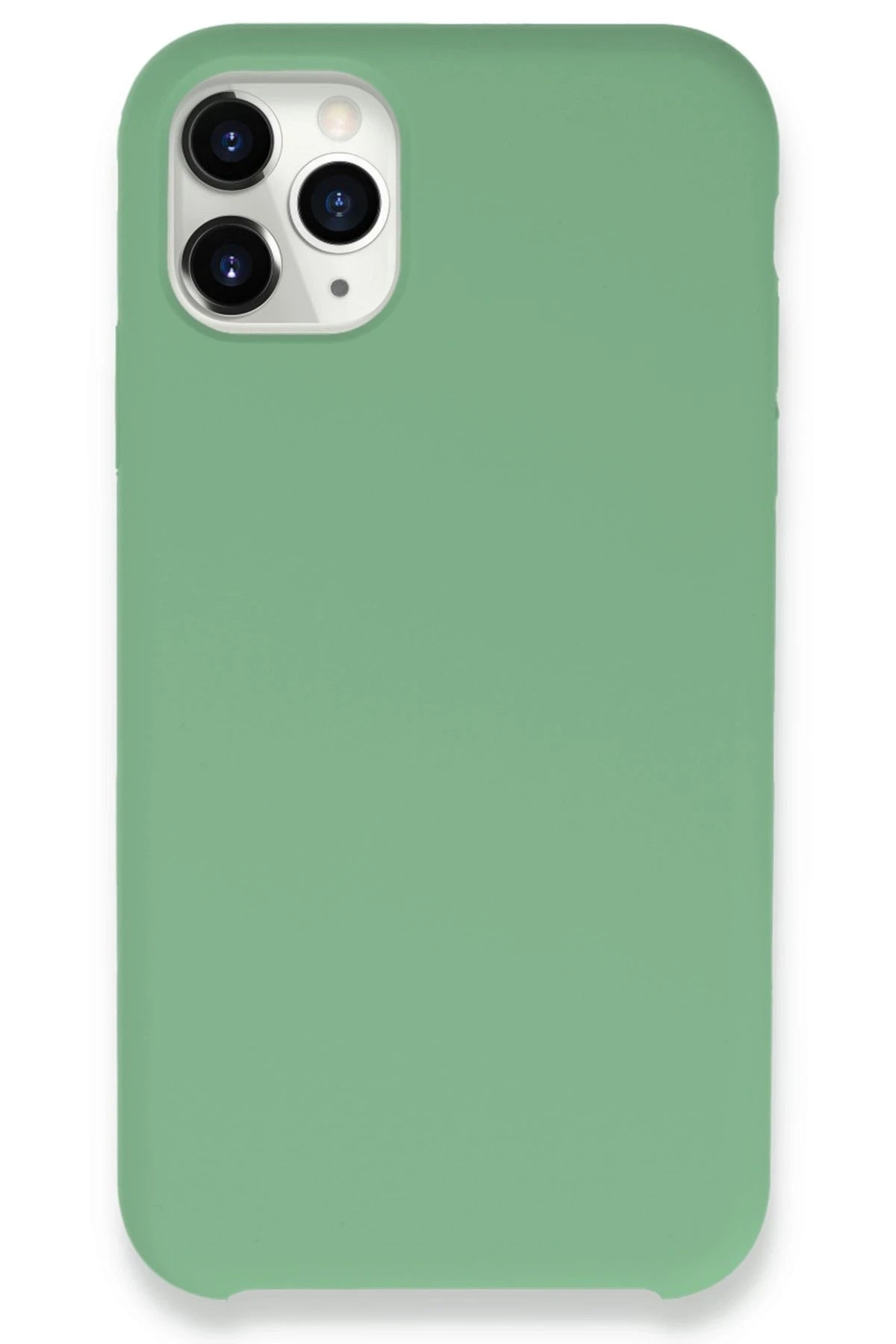 nebaktın Apple iPhone 11 Pro Max Kılıf Lansman Legant Silikon - Yeşil 1