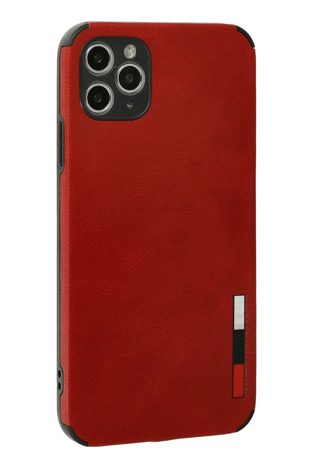 nebaktın Apple iPhone 11 Pro Max Kılıf Loop Deri Silikon - Kırmızı 3