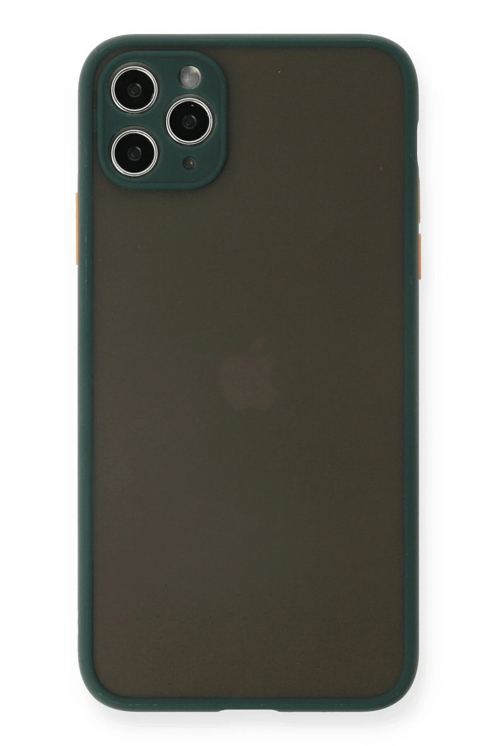 nebaktın Apple iPhone 11 Pro Max Kılıf Montreal Silikon Kapak - Yeşil 1