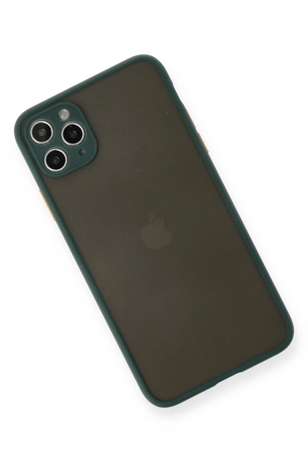 nebaktın Apple iPhone 11 Pro Max Kılıf Montreal Silikon Kapak - Yeşil 3
