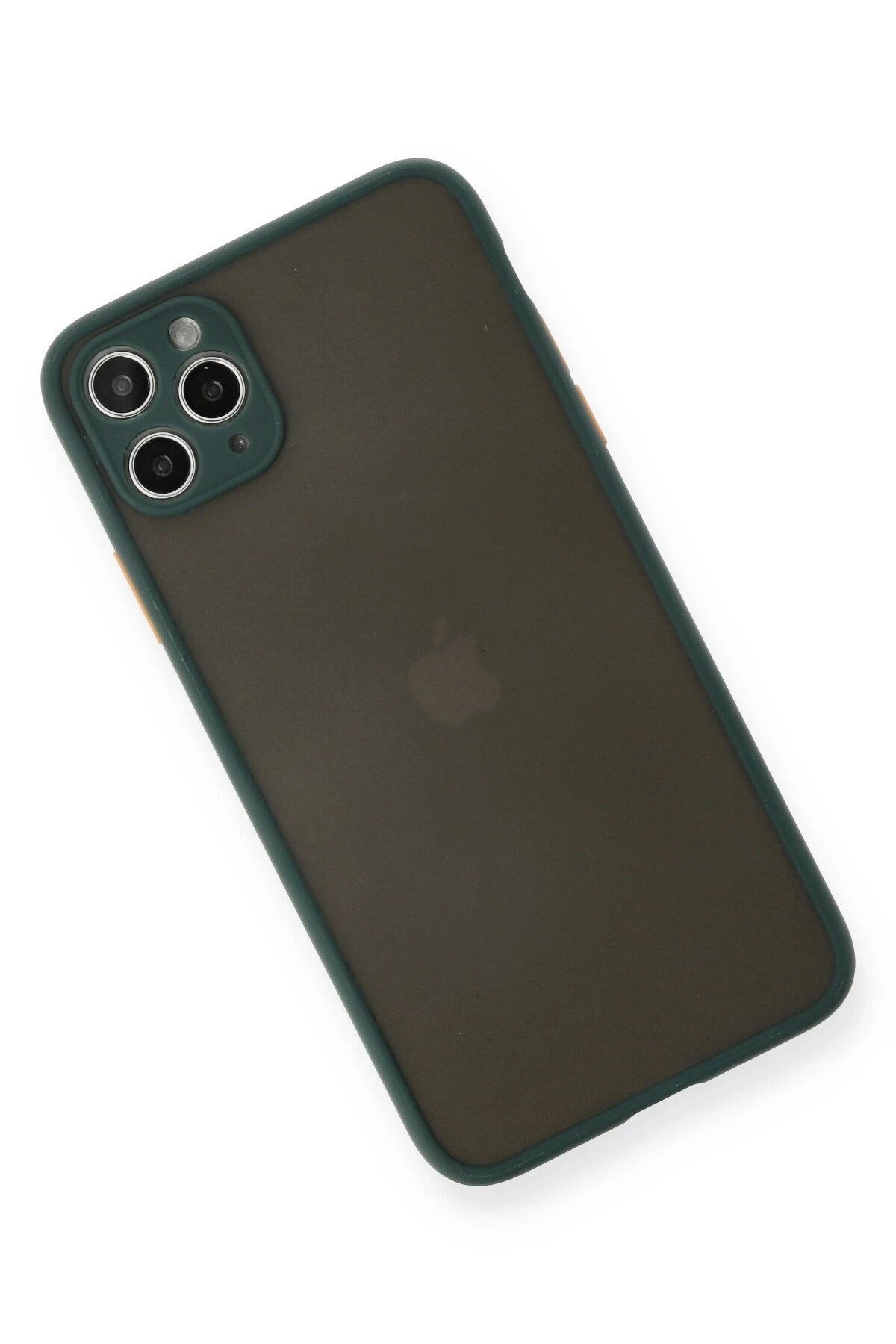 nebaktın Apple iPhone 11 Pro Max Kılıf Montreal Silikon Kapak - Yeşil 3