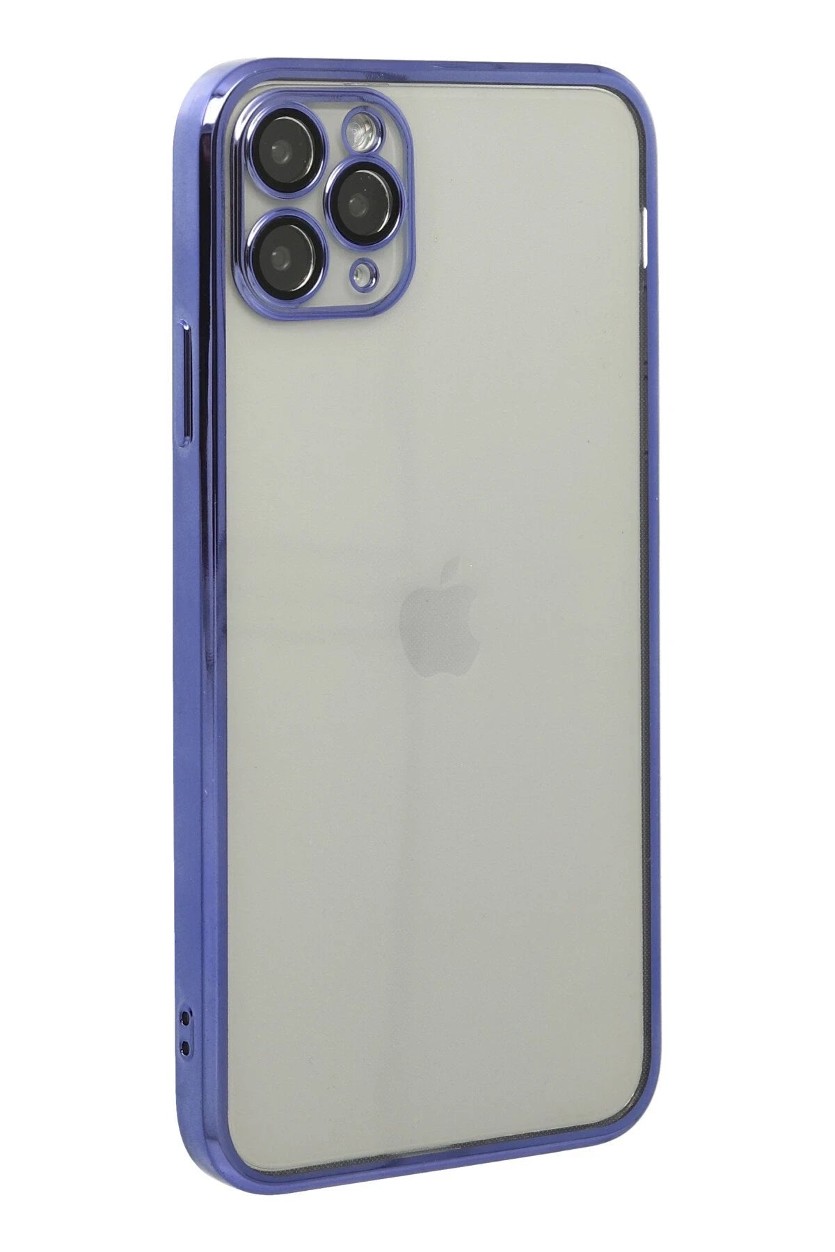 nebaktın Apple iPhone 11 Pro Max Kılıf Razer Lensli Silikon - Mor 3