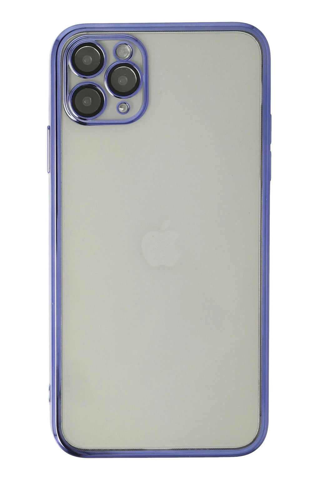 nebaktın Apple iPhone 11 Pro Max Kılıf Razer Lensli Silikon - Mor 1