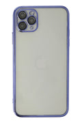 nebaktın Apple iPhone 11 Pro Max Kılıf Razer Lensli Silikon - Mor 1