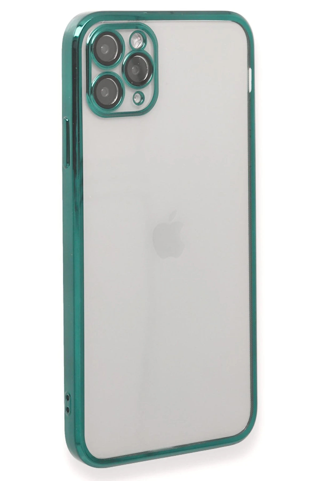 nebaktın Apple iPhone 11 Pro Max Kılıf Razer Lensli Silikon - Yeşil 3