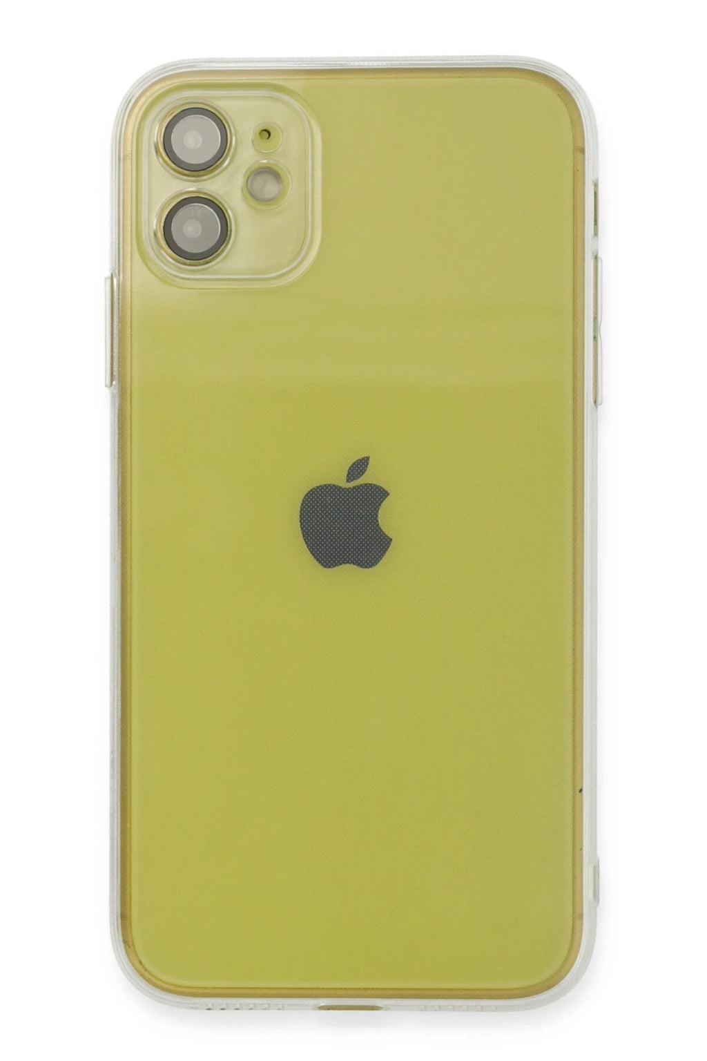 nebaktın Apple iPhone 12 Kılıf Fly Lens Silikon - Şeffaf 1