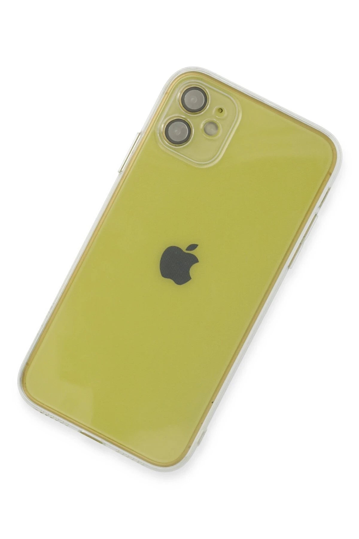 nebaktın Apple iPhone 12 Kılıf Fly Lens Silikon - Şeffaf 3
