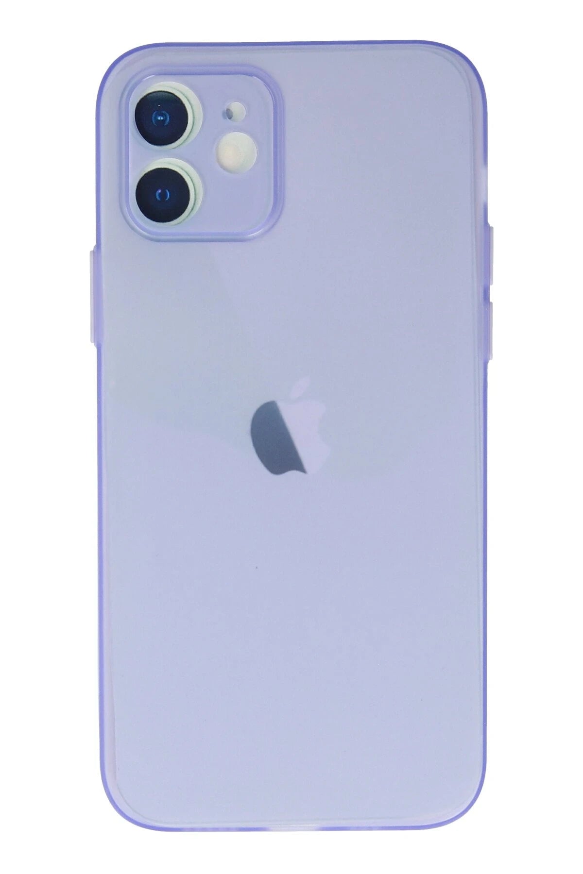 nebaktın Apple iPhone 12 Kılıf Puma Silikon - Mor 1