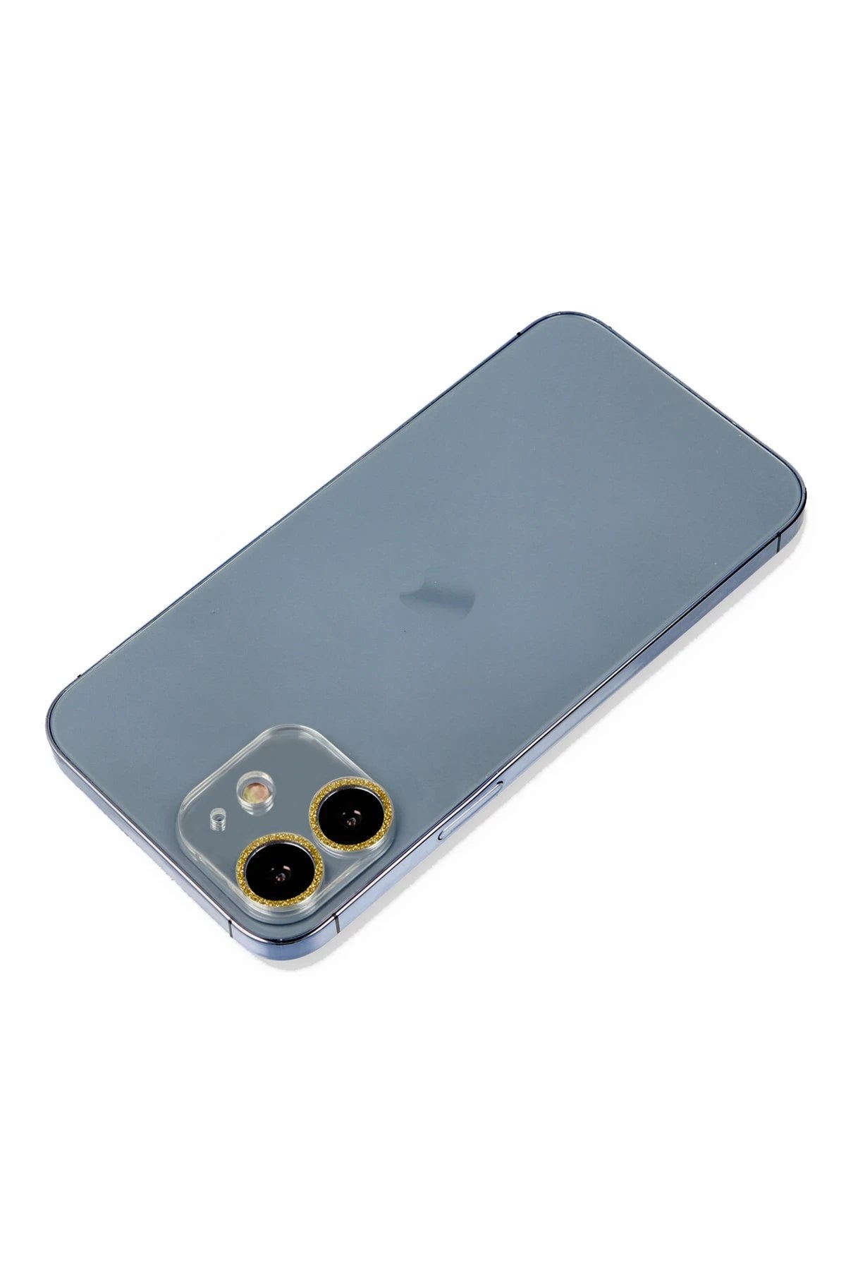 nebaktın Apple iPhone 12 Mini Shine Kamera Lens Koruma Cam - Gold 1