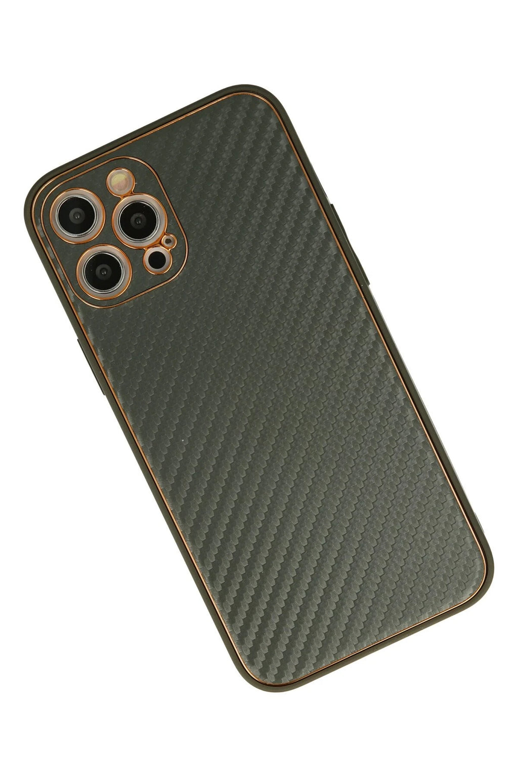 nebaktın Apple iPhone 12 Pro Kılıf Coco Karbon Silikon - Füme 3