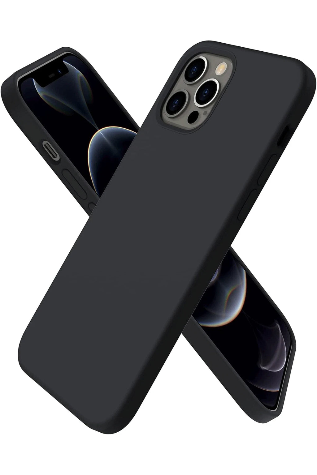 nebaktın Apple iPhone 12 Pro Kılıf First Silikon - Siyah 1
