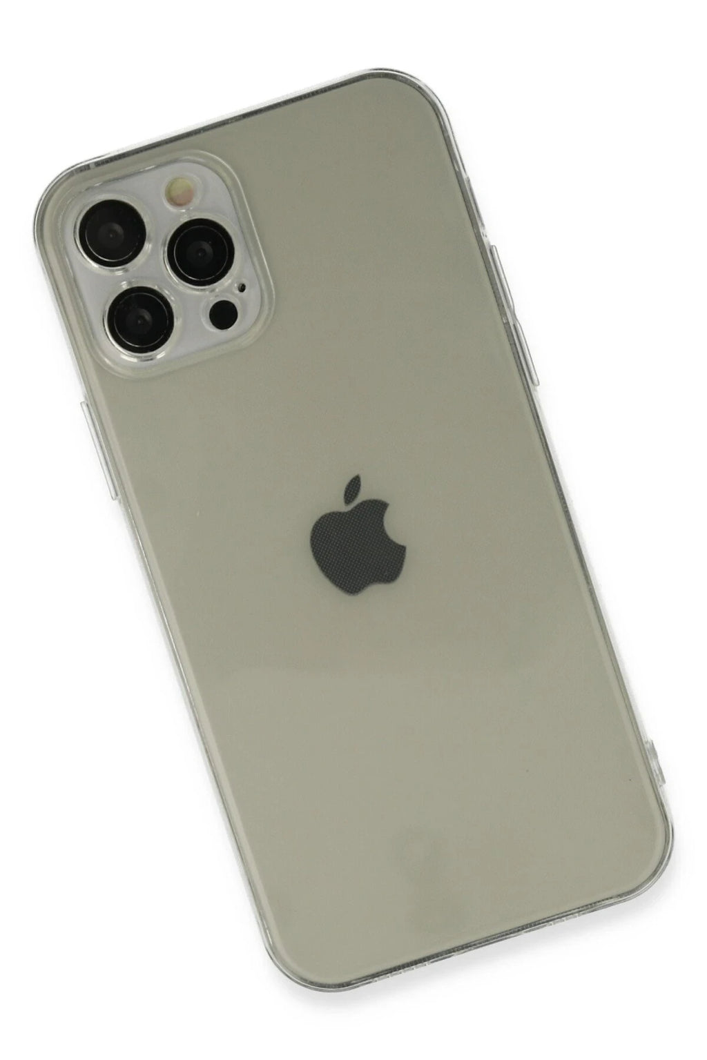 nebaktın Apple iPhone 12 Pro Kılıf Fly Lens Silikon - Şeffaf 3