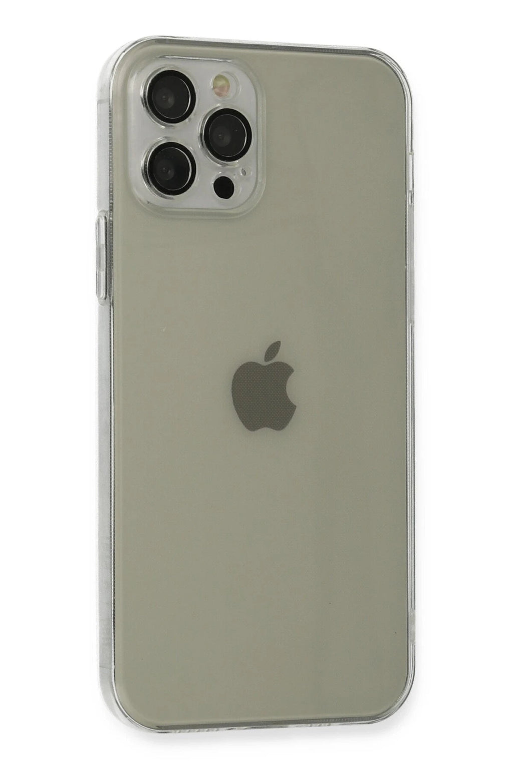 nebaktın Apple iPhone 12 Pro Kılıf Fly Lens Silikon - Şeffaf 2