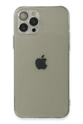 nebaktın Apple iPhone 12 Pro Kılıf Fly Lens Silikon - Şeffaf 1