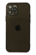 nebaktın Apple iPhone 12 Pro Kılıf Fly Lens Silikon - Siyah 1