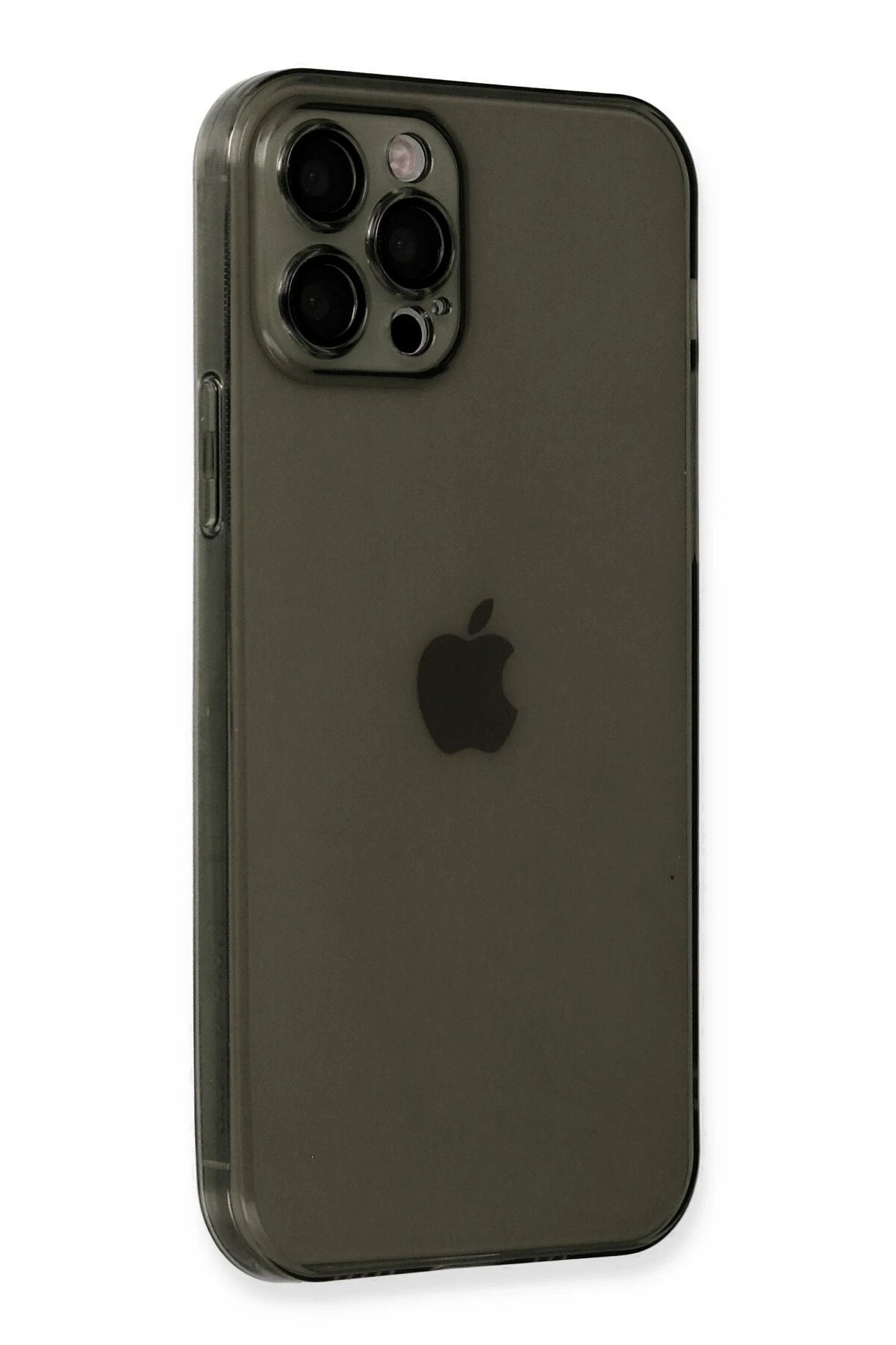 nebaktın Apple iPhone 12 Pro Kılıf Fly Lens Silikon - Siyah 2