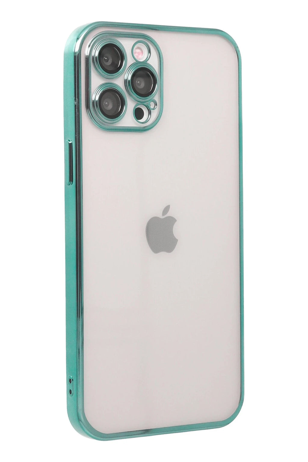 nebaktın Apple iPhone 12 Pro Kılıf Razer Lensli Silikon - Yeşil 2