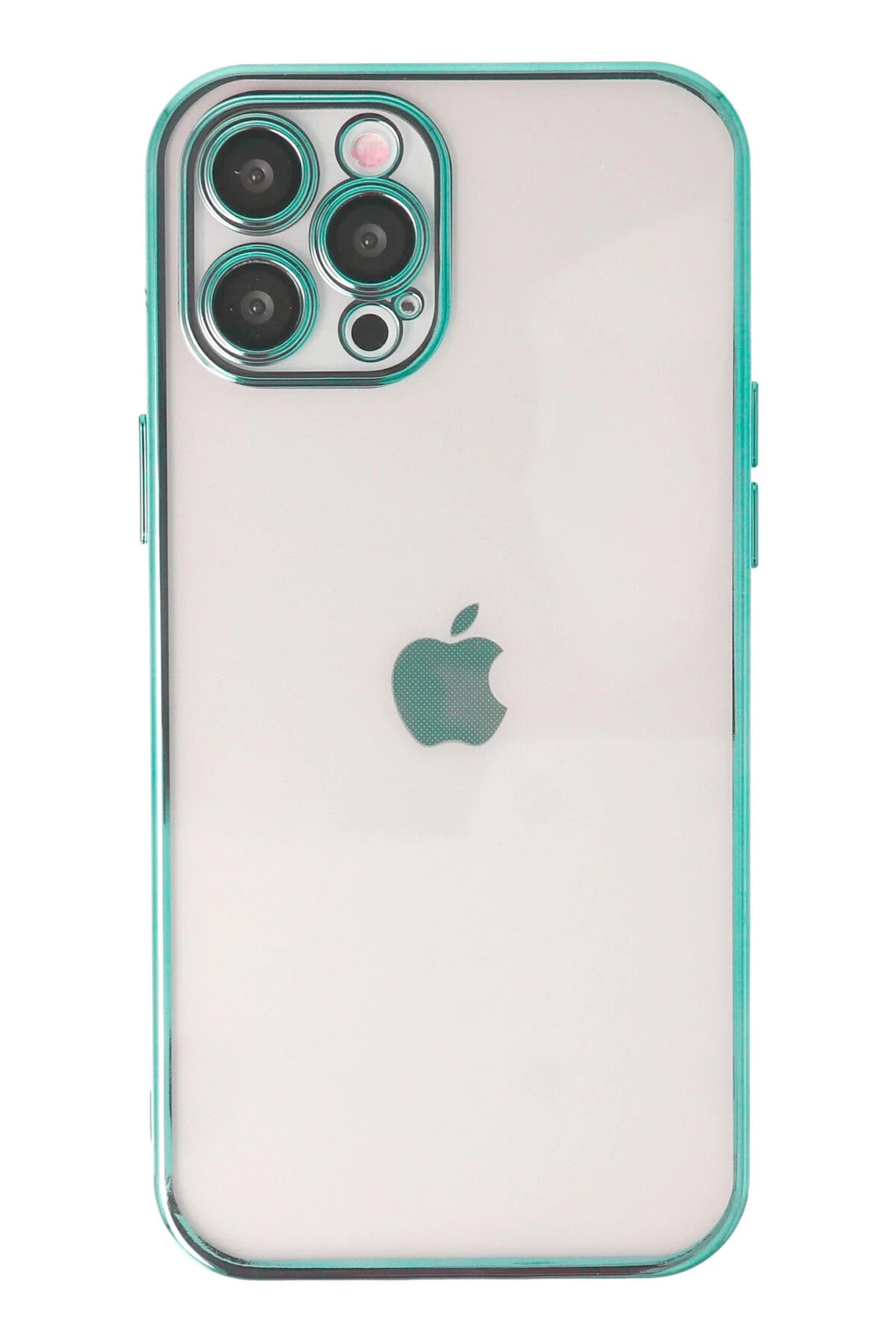 nebaktın Apple iPhone 12 Pro Kılıf Razer Lensli Silikon - Yeşil 1