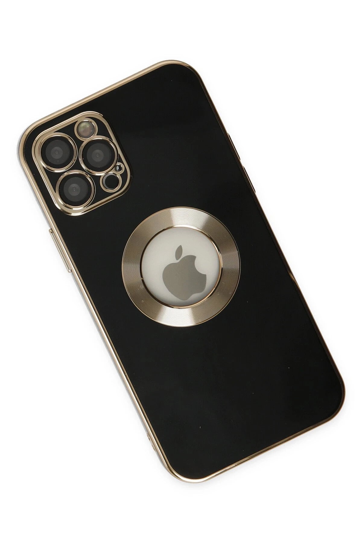 nebaktın Apple iPhone 12 Pro Kılıf Store Silikon - Siyah 3