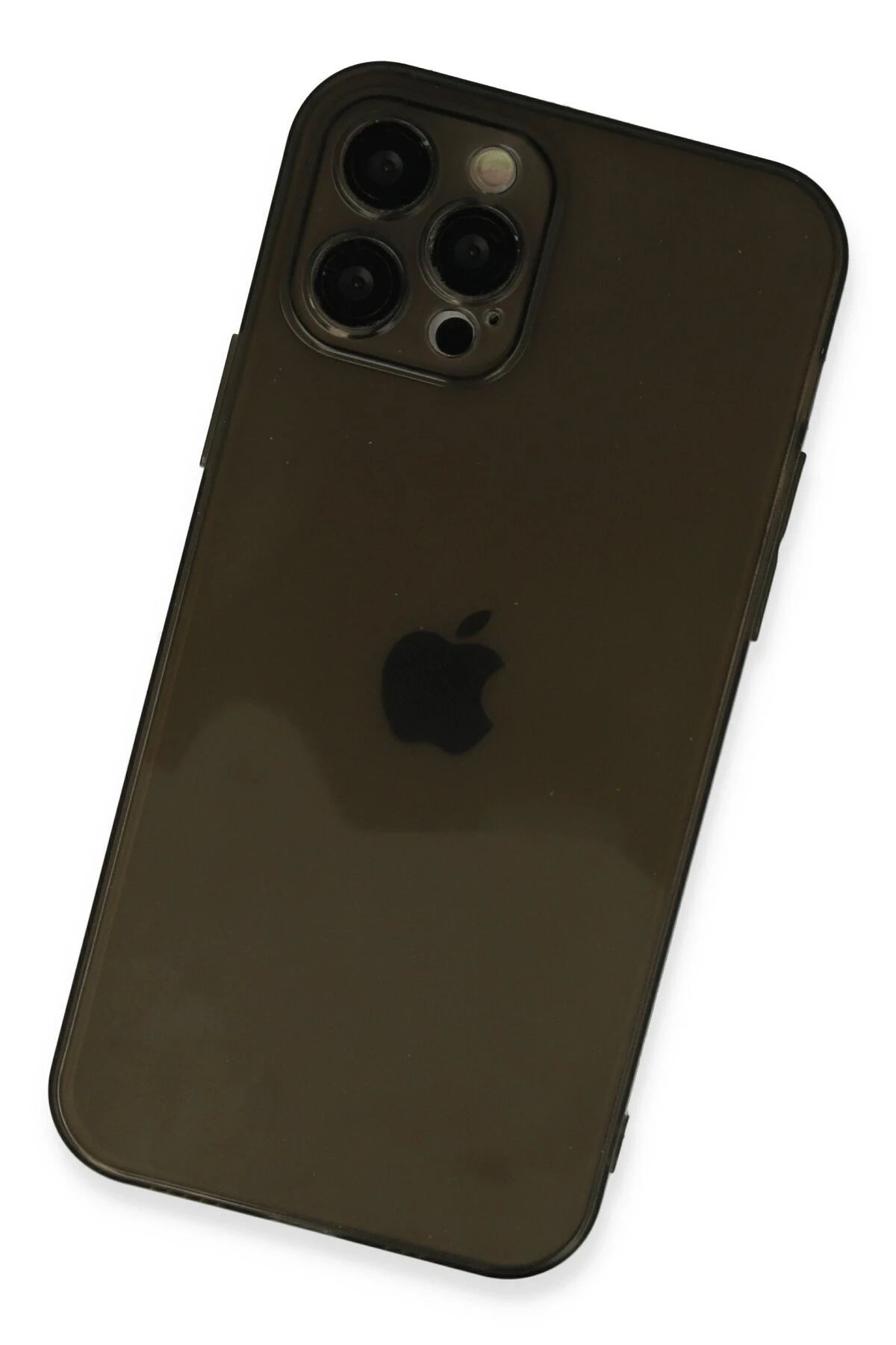 nebaktın Apple iPhone 12 Pro Max Kılıf Fly Lens Silikon - Siyah 3